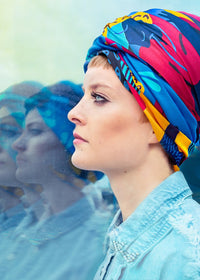 SILK SCARF "BARCELONA"